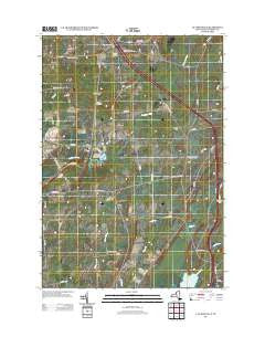 La Fargeville New York Historical topographic map, 1:24000 scale, 7.5 X 7.5 Minute, Year 2013
