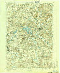 Lake Bonaparte New York Historical topographic map, 1:62500 scale, 15 X 15 Minute, Year 1916