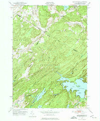 Lake Bonaparte New York Historical topographic map, 1:24000 scale, 7.5 X 7.5 Minute, Year 1951