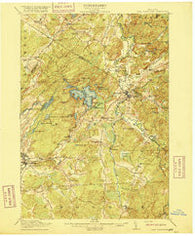Lake Bonaparte New York Historical topographic map, 1:62500 scale, 15 X 15 Minute, Year 1916