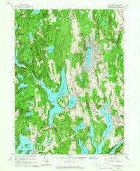Lake Carmel New York Historical topographic map, 1:24000 scale, 7.5 X 7.5 Minute, Year 1960