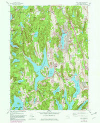 Lake Carmel New York Historical topographic map, 1:24000 scale, 7.5 X 7.5 Minute, Year 1960
