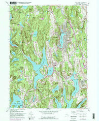 Lake Carmel New York Historical topographic map, 1:24000 scale, 7.5 X 7.5 Minute, Year 1960