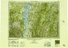 Lake Champlain New York Historical topographic map, 1:250000 scale, 1 X 2 Degree, Year 1950