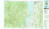 Lake Champlain South New York Historical topographic map, 1:100000 scale, 30 X 60 Minute, Year 1986