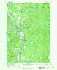 Lake Luzerne New York Historical topographic map, 1:24000 scale, 7.5 X 7.5 Minute, Year 1968