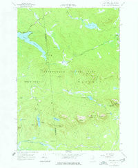 Lake Ozonia New York Historical topographic map, 1:24000 scale, 7.5 X 7.5 Minute, Year 1964