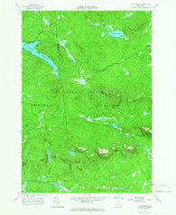 Lake Ozonia New York Historical topographic map, 1:24000 scale, 7.5 X 7.5 Minute, Year 1964