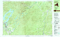Lake Placid New York Historical topographic map, 1:25000 scale, 7.5 X 15 Minute, Year 1979