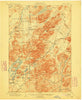 Lake Placid New York Historical topographic map, 1:62500 scale, 15 X 15 Minute, Year 1898