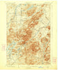 Lake Placid New York Historical topographic map, 1:62500 scale, 15 X 15 Minute, Year 1898