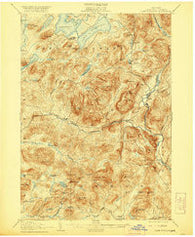 Lake Pleasant New York Historical topographic map, 1:62500 scale, 15 X 15 Minute, Year 1907