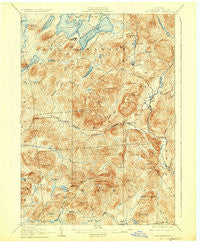 Lake Pleasant New York Historical topographic map, 1:62500 scale, 15 X 15 Minute, Year 1907