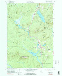 Lake Titus New York Historical topographic map, 1:24000 scale, 7.5 X 7.5 Minute, Year 1964