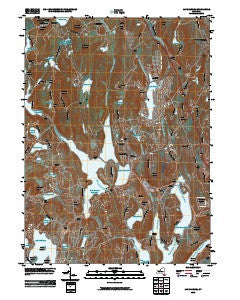 Lake Carmel New York Historical topographic map, 1:24000 scale, 7.5 X 7.5 Minute, Year 2010