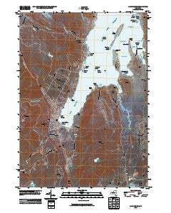 Lake George New York Historical topographic map, 1:24000 scale, 7.5 X 7.5 Minute, Year 2010