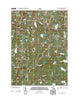 Lake Huntington New York Historical topographic map, 1:24000 scale, 7.5 X 7.5 Minute, Year 2013