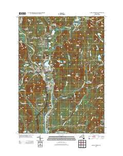 Lake Luzerne New York Historical topographic map, 1:24000 scale, 7.5 X 7.5 Minute, Year 2013