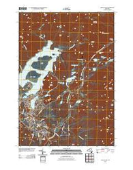 Lake Placid New York Historical topographic map, 1:24000 scale, 7.5 X 7.5 Minute, Year 2010