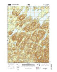 Lake Pleasant New York Current topographic map, 1:24000 scale, 7.5 X 7.5 Minute, Year 2016
