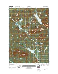 Lake Titus New York Historical topographic map, 1:24000 scale, 7.5 X 7.5 Minute, Year 2013