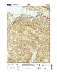 Lakewood New York Current topographic map, 1:24000 scale, 7.5 X 7.5 Minute, Year 2016
