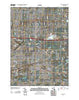 Lancaster New York Historical topographic map, 1:24000 scale, 7.5 X 7.5 Minute, Year 2010