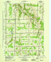 Langford New York Historical topographic map, 1:31680 scale, 7.5 X 7.5 Minute, Year 1944