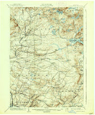 Lassellsville New York Historical topographic map, 1:62500 scale, 15 X 15 Minute, Year 1903