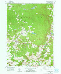 Lassellsville New York Historical topographic map, 1:24000 scale, 7.5 X 7.5 Minute, Year 1945
