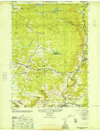 Lassellsville New York Historical topographic map, 1:24000 scale, 7.5 X 7.5 Minute, Year 1946