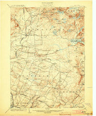 Lassellsville New York Historical topographic map, 1:62500 scale, 15 X 15 Minute, Year 1903