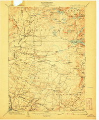 Lassellsville New York Historical topographic map, 1:62500 scale, 15 X 15 Minute, Year 1903