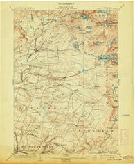 Lassellsville New York Historical topographic map, 1:62500 scale, 15 X 15 Minute, Year 1903