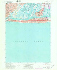 Lawrence New York Historical topographic map, 1:24000 scale, 7.5 X 7.5 Minute, Year 1966