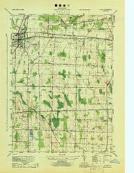 Le Roy New York Historical topographic map, 1:31680 scale, 7.5 X 7.5 Minute, Year 1944