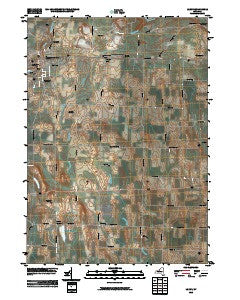 Le Roy New York Historical topographic map, 1:24000 scale, 7.5 X 7.5 Minute, Year 2010