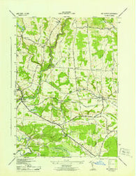 Lee Center New York Historical topographic map, 1:31680 scale, 7.5 X 7.5 Minute, Year 1943