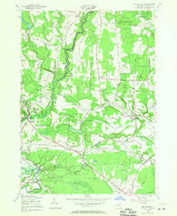 Lee Center New York Historical topographic map, 1:24000 scale, 7.5 X 7.5 Minute, Year 1955