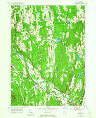 Leeds New York Historical topographic map, 1:24000 scale, 7.5 X 7.5 Minute, Year 1953