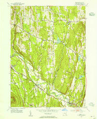Leeds New York Historical topographic map, 1:24000 scale, 7.5 X 7.5 Minute, Year 1953