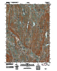Leeds New York Historical topographic map, 1:24000 scale, 7.5 X 7.5 Minute, Year 2010