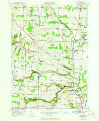 Leicester New York Historical topographic map, 1:24000 scale, 7.5 X 7.5 Minute, Year 1951