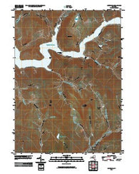 Lewbeach New York Historical topographic map, 1:24000 scale, 7.5 X 7.5 Minute, Year 2010