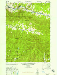 Lexington New York Historical topographic map, 1:24000 scale, 7.5 X 7.5 Minute, Year 1946