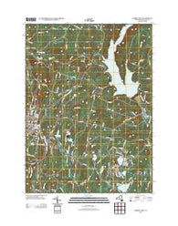 Liberty East New York Historical topographic map, 1:24000 scale, 7.5 X 7.5 Minute, Year 2013
