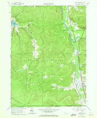 Limestone New York Historical topographic map, 1:24000 scale, 7.5 X 7.5 Minute, Year 1961