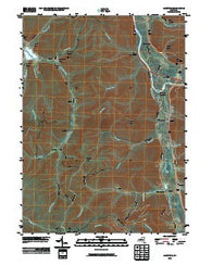Limestone New York Historical topographic map, 1:24000 scale, 7.5 X 7.5 Minute, Year 2010