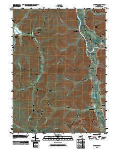 Limestone New York Historical topographic map, 1:24000 scale, 7.5 X 7.5 Minute, Year 2010