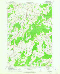 Lisbon New York Historical topographic map, 1:24000 scale, 7.5 X 7.5 Minute, Year 1963